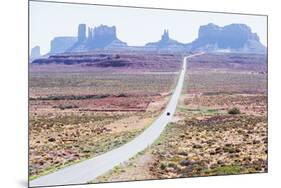 Country road, Monument Valley, Arizona, North America-Marco Simoni-Mounted Photographic Print