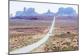 Country road, Monument Valley, Arizona, North America-Marco Simoni-Mounted Photographic Print