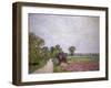 Country Road Near Moret, 1885-Alfred Sisley-Framed Giclee Print