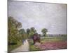 Country Road Near Moret, 1885-Alfred Sisley-Mounted Giclee Print