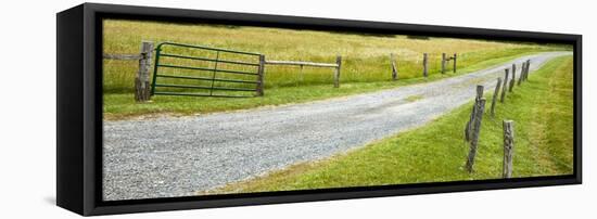 Country Road Panorama III-James McLoughlin-Framed Stretched Canvas