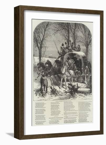 Country Road Scene in Winter-Myles Birket Foster-Framed Giclee Print