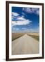 Country Road, Strasburg, North Dakota, USA-Walter Bibikow-Framed Premium Photographic Print