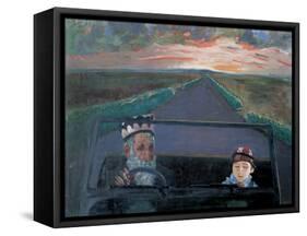 Country Road, Take Me Home-Zhang Yong Xu-Framed Stretched Canvas