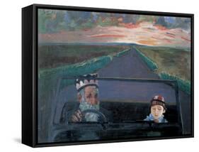 Country Road, Take Me Home-Zhang Yong Xu-Framed Stretched Canvas