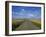 Country Road Through Fields in Fenland Near Peterborough, Cambridgeshire, England, United Kingdom-Lee Frost-Framed Photographic Print