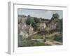 Country Road-Camille Pissarro-Framed Giclee Print