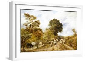 Country Road-John Linnell-Framed Giclee Print