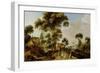 Country Road-Gillis Claesz de Hondecoeter-Framed Art Print