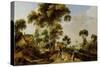 Country Road-Gillis Claesz de Hondecoeter-Stretched Canvas