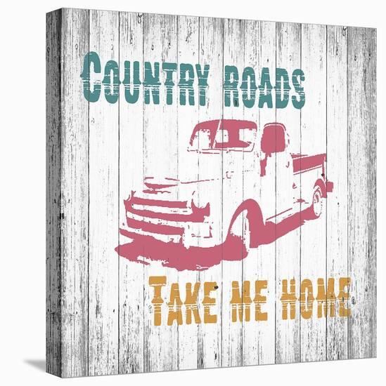 Country Roads-Alicia Soave-Stretched Canvas