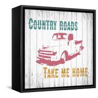 Country Roads-Alicia Soave-Framed Stretched Canvas