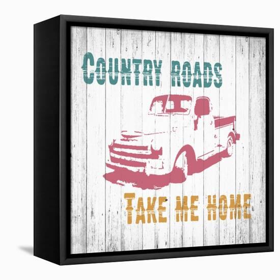 Country Roads-Alicia Soave-Framed Stretched Canvas