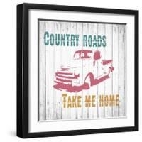 Country Roads-Alicia Soave-Framed Art Print