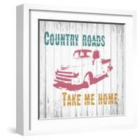 Country Roads-Alicia Soave-Framed Art Print