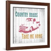 Country Roads-Alicia Soave-Framed Art Print