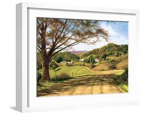 Country Roads-Lene Alston Casey-Framed Art Print