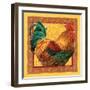 Country Rooster I-Gwendolyn Babbitt-Framed Art Print