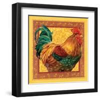 Country Rooster I-Gwendolyn Babbitt-Framed Art Print