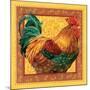 Country Rooster I-Gwendolyn Babbitt-Mounted Art Print