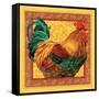 Country Rooster I-Gwendolyn Babbitt-Framed Stretched Canvas