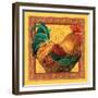 Country Rooster I-Gwendolyn Babbitt-Framed Premium Giclee Print