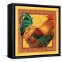 Country Rooster I-Gwendolyn Babbitt-Framed Stretched Canvas