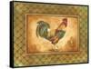 Country Rooster I-Gregory Gorham-Framed Stretched Canvas