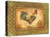 Country Rooster I-Gregory Gorham-Stretched Canvas