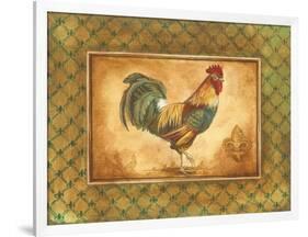 Country Rooster I-Gregory Gorham-Framed Art Print