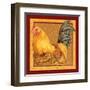 Country Rooster II-Gwendolyn Babbitt-Framed Art Print