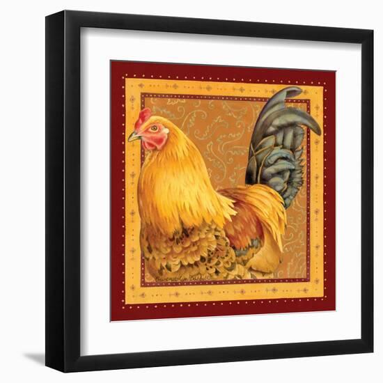 Country Rooster II-Gwendolyn Babbitt-Framed Art Print