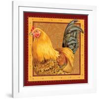 Country Rooster II-Gwendolyn Babbitt-Framed Art Print