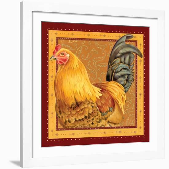 Country Rooster II-Gwendolyn Babbitt-Framed Art Print