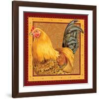 Country Rooster II-Gwendolyn Babbitt-Framed Art Print