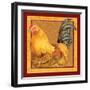 Country Rooster II-Gwendolyn Babbitt-Framed Art Print