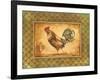 Country Rooster II-Gregory Gorham-Framed Premium Giclee Print