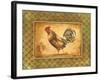 Country Rooster II-Gregory Gorham-Framed Premium Giclee Print