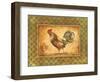 Country Rooster II-Gregory Gorham-Framed Art Print