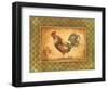 Country Rooster II-Gregory Gorham-Framed Art Print