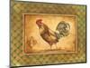 Country Rooster II-Gregory Gorham-Mounted Art Print