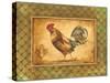 Country Rooster II-Gregory Gorham-Stretched Canvas