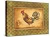 Country Rooster II-Gregory Gorham-Stretched Canvas