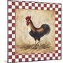 Country Rooster-unknown Sibley-Mounted Art Print