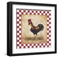 Country Rooster-unknown Sibley-Framed Art Print