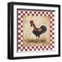 Country Rooster-unknown Sibley-Framed Art Print