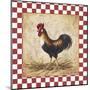 Country Rooster-unknown Sibley-Mounted Art Print