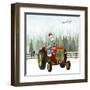 Country Santa I-Grace Popp-Framed Art Print