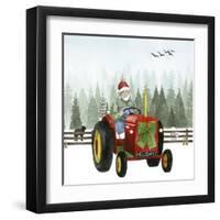 Country Santa I-Grace Popp-Framed Art Print