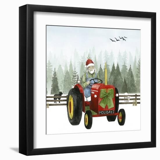 Country Santa I-Grace Popp-Framed Art Print